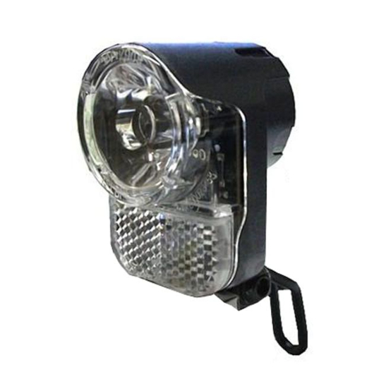 AXA Pico 30 Scheinwerfer Steady f�r Seiten-Dynamo, mit Halter und Kabel