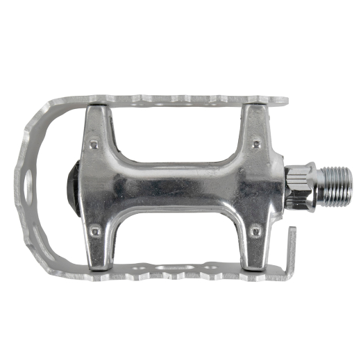 Pedale MTB PL-1024 Aluk�fig gedichte, verchromte CrMo-Achse Silber
