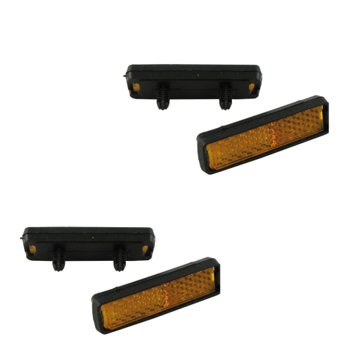 Pedal Reflektoren zum Stecken Satz=4 St�ck