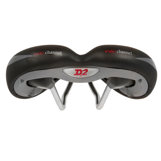 Velo Sattel Wide Channel Herren D2-Konstruktion schwarz