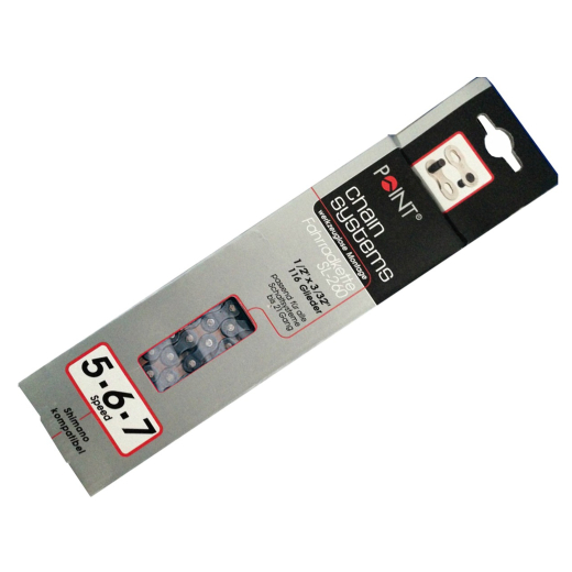 Point Kette f�r Kettenschaltung SL 260 1/2 x 3/32 116 Glieder 5,6,7-Fach schwarz