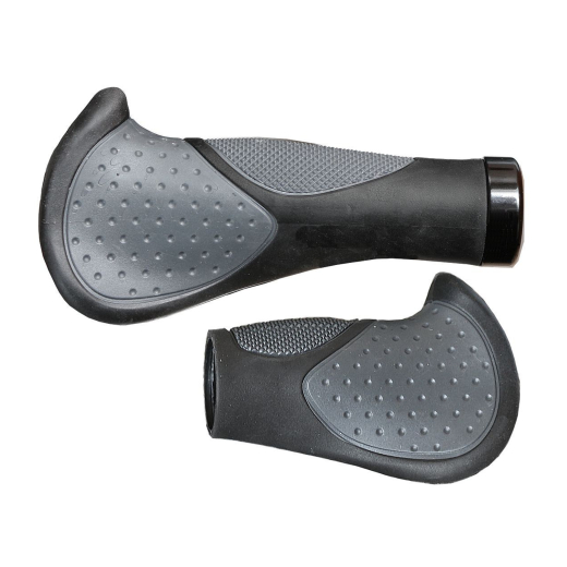 Velo Handgriffe integrierten Barends gro�e Auflage /grau 140/92 mm D3 schwarz