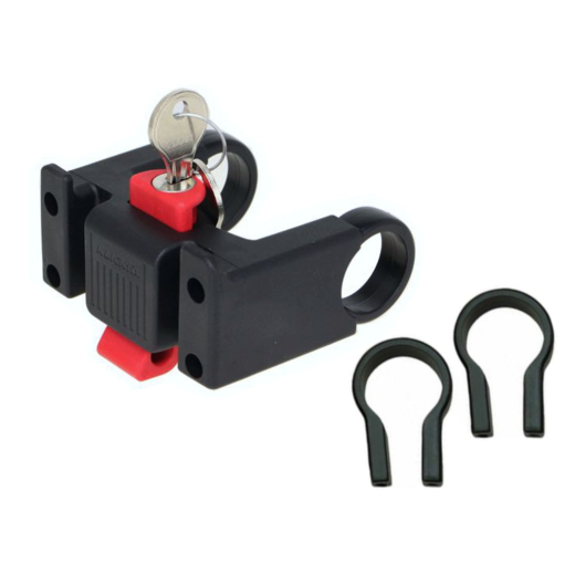 Klickfix Lenkeradapter abschlie�bar mit Standard + Oversizehalter schwarz