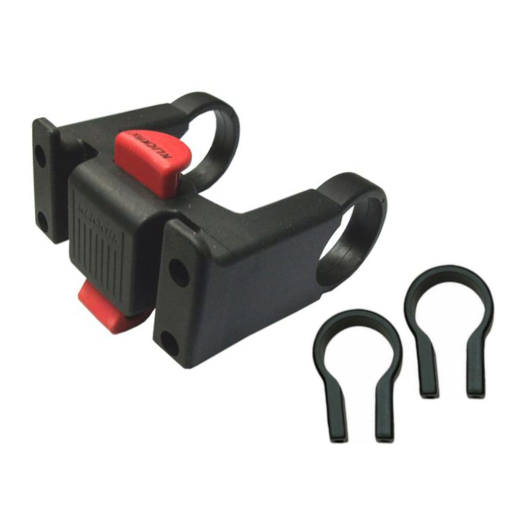 Klickfix Lenkeradapter ohne Schloss 22- 31,8mm, mit Standard + Oversizehalter