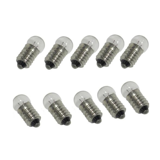 1 Pack (10 St�ck) Birnen 6V 0,6W f�r standard R�cklichter