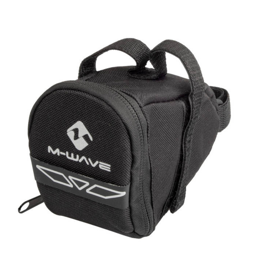 M-Wave Tilburg S Satteltasche Klettverschluss schwarz