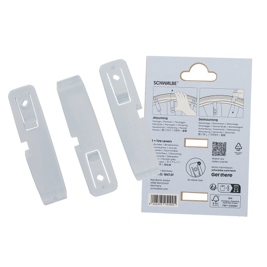Schwalbe Reifenheber Set hellblau (1 Set=3 Reifenheber)