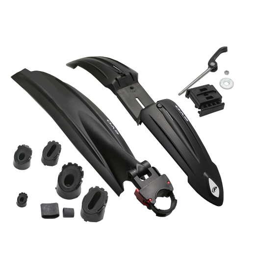 Polisport 26-29 Zoll Schutzblechset Cross Country Evo schwarz