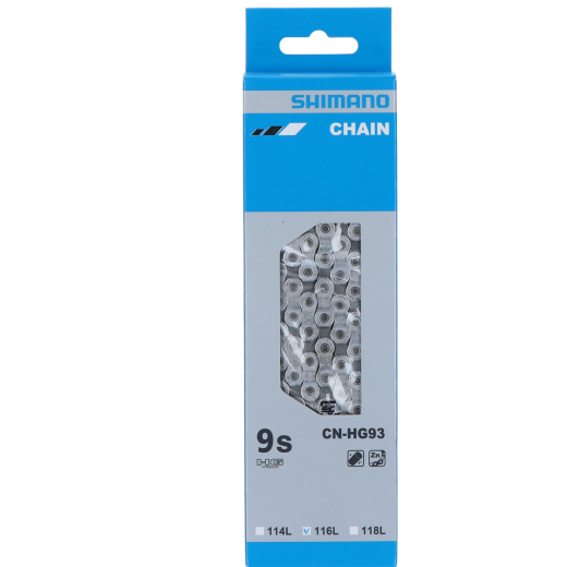 Shimano Kette HG 93 9-fach OVP 116 Glieder