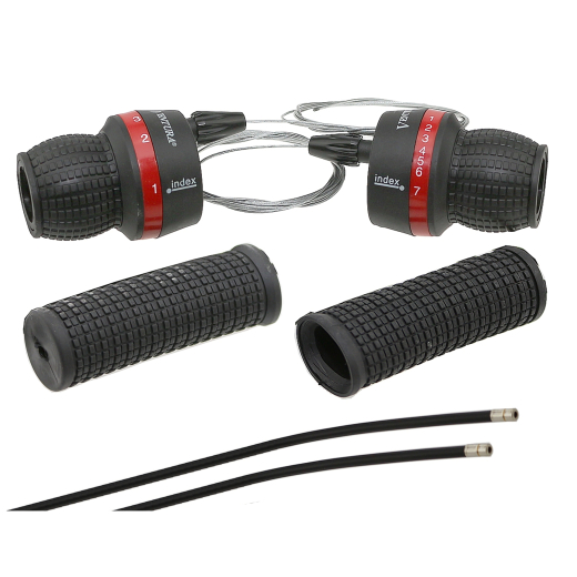 Ventura Drehgriffschalter 21 Gang rechts & links mit Griffe