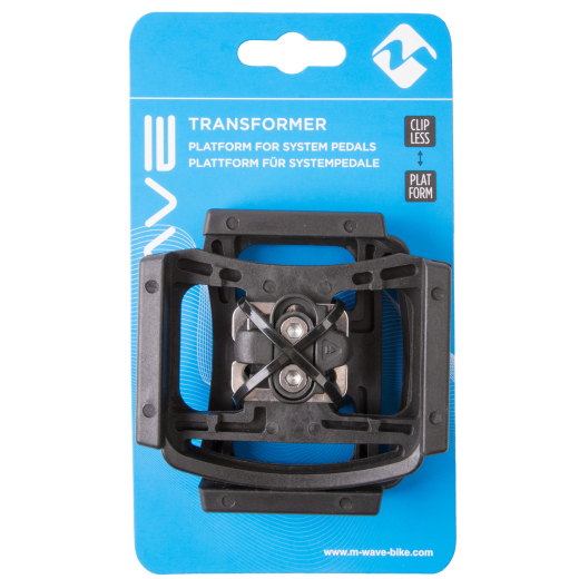 M-Wave Pedalaufsatz Transformer SPD kompatibel mit Reflektor mit Schuhplatte