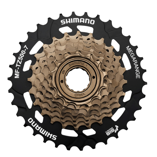 Shimano 7-fach Schraubzahnkranz MF-TZ500 14-34 Z�hne