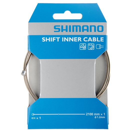 Shimano Schaltinnenzug OVP Nirosta � 1,2 mm 2100 mm lang