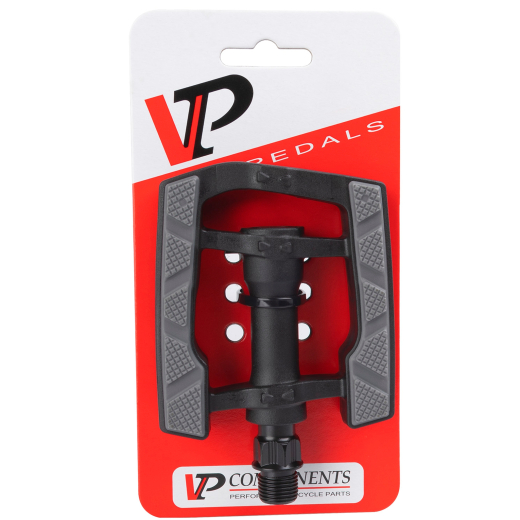 VP Comp Anti-Rutschpedal Paar 9/16 mit Reflektor schwarz
