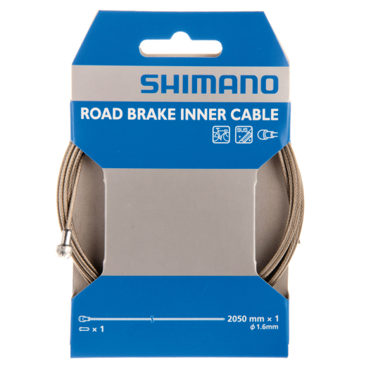 Shimano Road Bremszug Edelstahl 1,6 mm x 2050 mm
