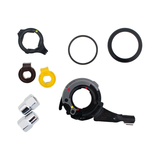 Zubeh�r Shimano f�r 8-Gang Nexus (braun/gelb) ohne Schelle