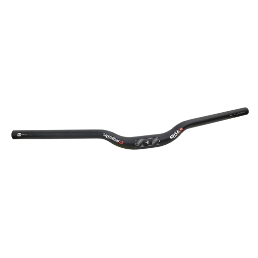Humpert Lenkerb�gel Ergo-Plus XL matt Alu 31,8 mm, 630 mm breit 30mm B14� schwarz