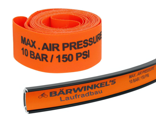 B�rwinkels Felgenband 28 Zoll 22mm 22-622 Orange High Pressure 10 Bar