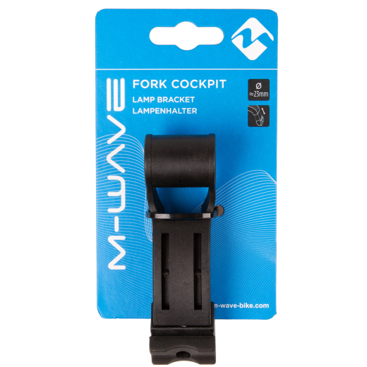 M-Wave Lampenhalter universal passend f�r Gabelbr�cke und Gabelkopf