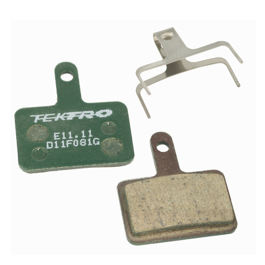 1 Paar Tektro Scheibenbremsbel�ge E11 11, organisch, 2-Kolben