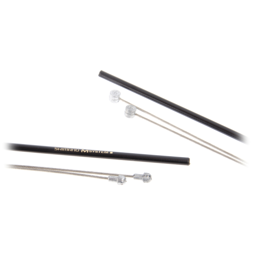 Shimano Bremszugset durchgehend Z�ge und H�llen f�r Vorderrad+Hinterrad