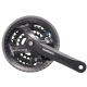 Shimano Kurbelgarnitur Acera 42/32/22 170 mm mit Kettenschutz, FC-M361, 7-8 Fach ,4-kant schwarz