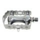 Pedale MTB PL-1024 Aluk�fig gedichte, verchromte CrMo-Achse Silber