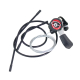 Schalthebel rechts Friktion 22 mm f�r 5/6/7-fach mit Zug