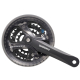 Shimano Kurbelgarnitur Acera 42/32/22 175 mm mit Kettenschutz, FC-M361, 7-8 Fach ,4-kant schwarz