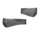 Velo Griffe Ergonomic /grau 135/92mm mit Schraubensicherung schwarz