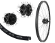 B�rwinkels 26 Zoll Vorderrad 21-559 DH21 schwarz Disk mit �sen 36L BDCP 3/1 Nabendynamo 6 Loch Disc Schnellspanner 6V/3W schwarz Speichen Nirosta 2mm Silber