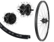 B�rwinkels 28 Zoll Vorderrad 21-622 DH21 schwarz Disk mit �sen 36L BDCP 3/1 Nabendynamo 6 Loch Disc Mutter 6V/3W Speichen Nirosta 2mm Silber