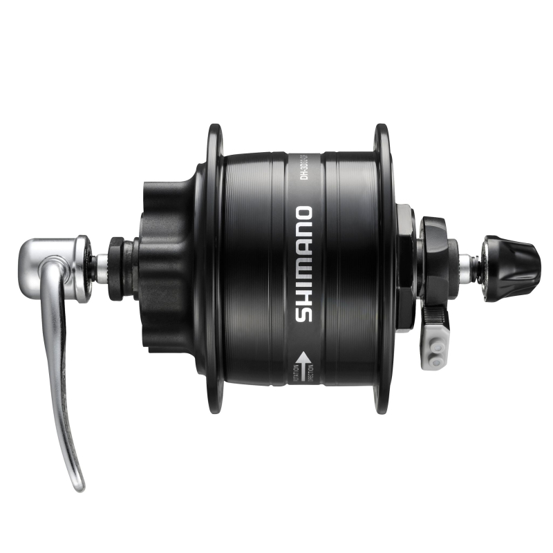 Artikelbild zu Shimano Nabendynamo DH-3D32 100mm 6V/3W 36 Loch SSp Disk 6-Loch schwarz