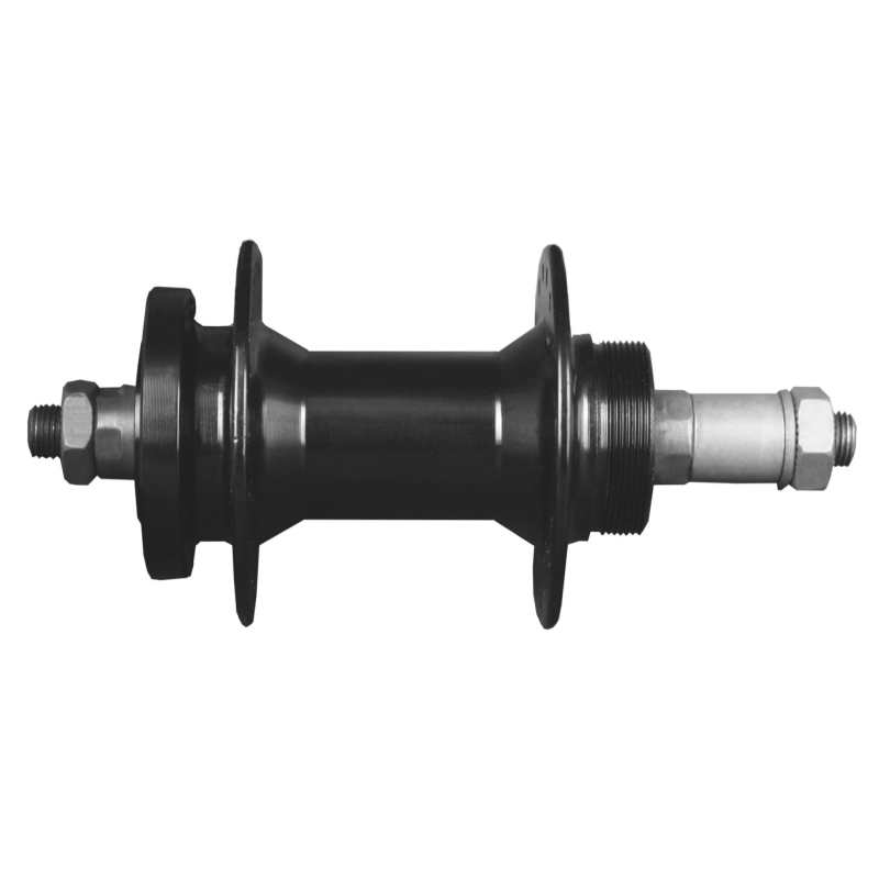 Artikelbild zu Aggro-X HR-Nabe schwarz Disk 6-Loch f�r 8,-9 Schraubkranz SNSP, 36Loch 135mm