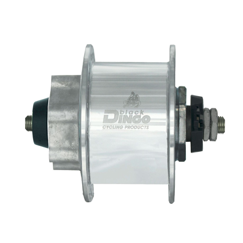 Artikelbild zu BDCP Nabendynamo 3/1 SNSP Disk 6-Loch 36 Loch silber StVZO-Zulassung