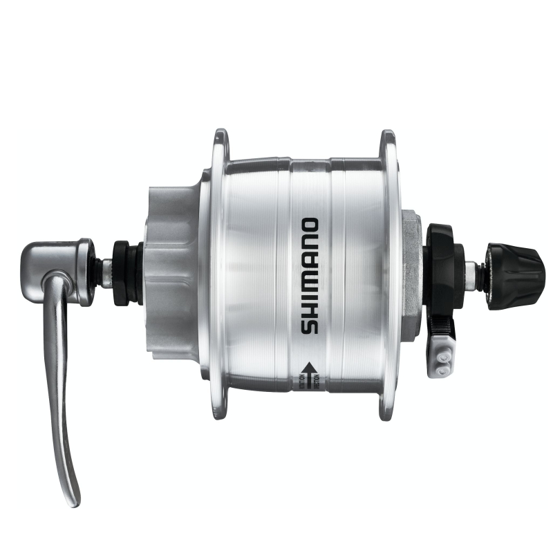 Artikelbild zu Shimano Nabendynamo DH-3D32 100mm 6V/3W 36 Loch SSp Disk 6-Loch silber