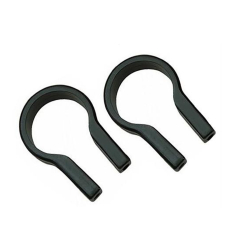 Klickfix Schellen 31,8mm f�r Lenkeradapter paar schwarz