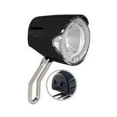 Union LED-Scheinwerfer UN-4255 20 LUX mit Schalter f�r Naben-Dynamo