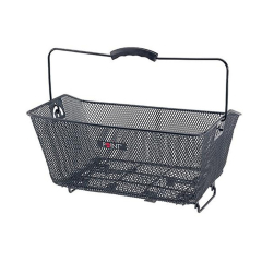 Point Hinterradkorb mit Gep�cktr�ger- Klemmung, 40X30x17 cm, engmaschig