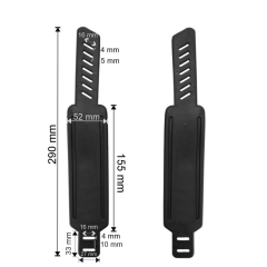 BDCP Pedalriemen Set links+rechts f�r Heimtrainerpedale 1 Paar