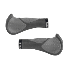 Handgriffe GR-S22 Ergonomic gro�e Auflage /grau 140 mm schwarz