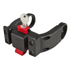Klickfix E-Lenkeradapter abschlie�bar kombinierbar mit E-Bike Display schwarz