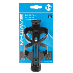 M-Wave Flaschenhalter BC 32 Flex 0,3-1,5l Kunstoff , nur 35g schwarz