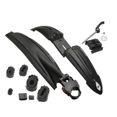 Polisport 26-29 Zoll Schutzblechset Cross Country Evo schwarz