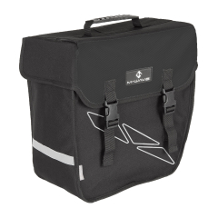 M-Wave Seitentasche Rechts Amsterdam schwarz/silber Volumen: ca 18 Liter