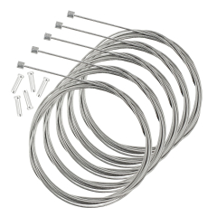 5er Set Schaltinnenzug 2250 mm Edelstahl inkl 5 Endh�lsen