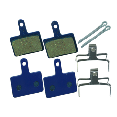 BDCP 2er Set BD-66 Blue Scheibenbremsb organisch f�r Shimano, Tektro