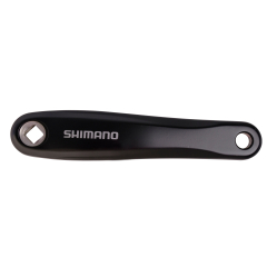 Shimano Kurbelarm links 175 mm schwarz