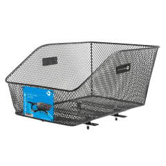 M-Wave Hinterradkorb f�r Schultasche 45x30x20/13 engmaschig schwarz