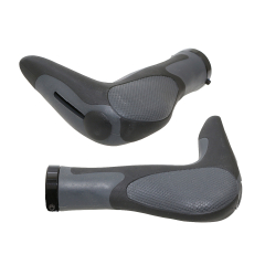 Point Griffe Bar Grips Hitch GR-G16 /grau mit integrierten Barends schwarz